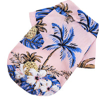 HKM-0113213 Hawaiian Style Pineapple Shirt for Small & Medium Dogs - Spring & Summer Pet Apparel