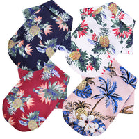 HKM-0113213 Hawaiian Style Pineapple Shirt for Small & Medium Dogs - Spring & Summer Pet Apparel