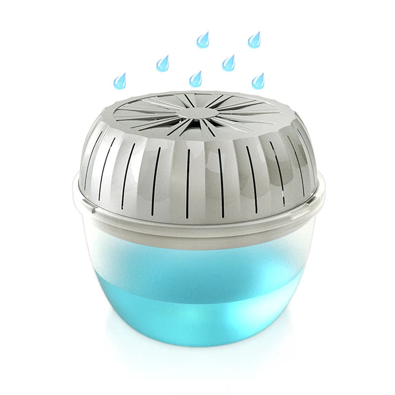 HKM-011347 Reusable Dehumidifier Box with Moisture Absorbing Tablets - Calcium Chloride, 450g
