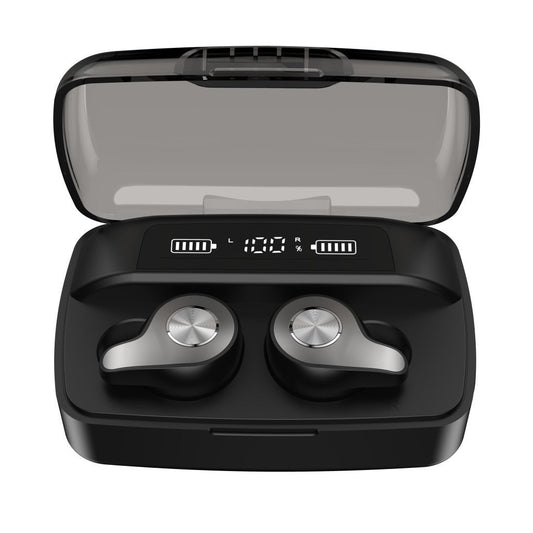 HKM-011347 Wireless Bluetooth Headset with Power Display and Long-Lasting Battery Life