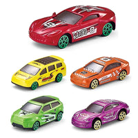 HKM-011411 1:64 Scale Alloy Sliding Model Car Educational Die Cast Racing Vehicle Toy for Kids