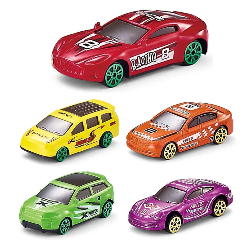 HKM-011411 1:64 Scale Alloy Sliding Model Car Educational Die Cast Racing Vehicle Toy for Kids