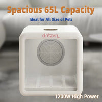HKM-011411 Pet Hair Dryer Box for Cats and Dogs - 2000W Low Noise ABS Material, Efficient Indoor Drying