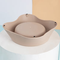 HKM-0115005 Non-slip Pet Bowl for Cats and Dogs - Fluorescent Green, Glitter, Dark Blue, Light Gray - Multiple Sizes Available