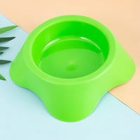 HKM-0115005 Non-slip Pet Bowl for Cats and Dogs - Fluorescent Green, Glitter, Dark Blue, Light Gray - Multiple Sizes Available