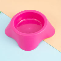 HKM-0115005 Non-slip Pet Bowl for Cats and Dogs - Fluorescent Green, Glitter, Dark Blue, Light Gray - Multiple Sizes Available