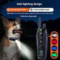HKM-0117437 Remote Control Dog Training Collar - Waterproof, Color Screen, Dual Power, 1000m/2000m Range