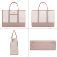 HKM-011859 Stylish Waterproof Laptop Briefcase with Handbag for 15.6-inch Computers - Versatile Work Bag Set