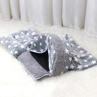 HKM-0118845 Cozy Arch-Shaped Cat Sleeping Bag for Snuggling and Burrowing, Washable Cat Bed Tent
