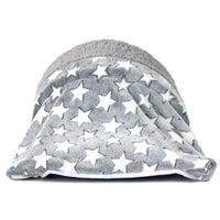 HKM-0118845 Cozy Arch-Shaped Cat Sleeping Bag for Snuggling and Burrowing, Washable Cat Bed Tent