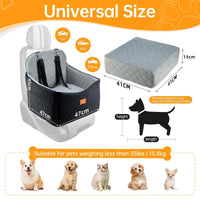 HKM-0119613 Cozy Soft Cushion Pet Car Bed for Small and Medium Dogs in Multiple Colors