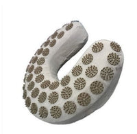 HKM-011987 Organic Linen U-Shaped Acupuncture Pillow for Neck Support