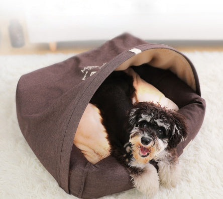 HKM-0120637 Cozy Pet Bed with Dimensions S: 60*50*17 cm, M: 75*60*19 cm