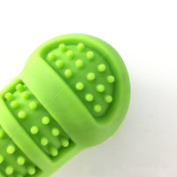 HKM-0121405 Dog Toothbrush Chew Toy - Silicone Tooth Cleaning Molar Stick for Teeth Grinding and Plaque Removal