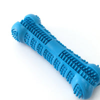 HKM-0121405 Dog Toothbrush Chew Toy - Silicone Tooth Cleaning Molar Stick for Teeth Grinding and Plaque Removal