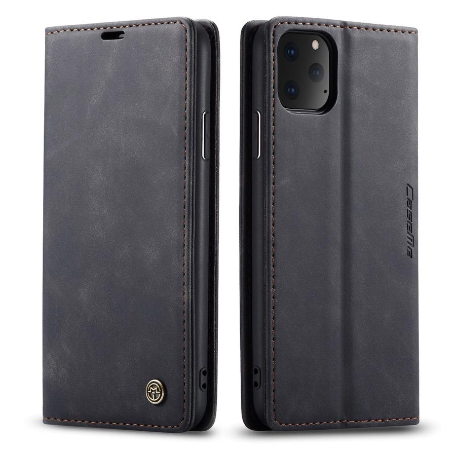 HKM-012179 Flip Phone Case for iPhone Models with PU and TPU Material