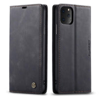 HKM-012179 Flip Phone Case for iPhone Models with PU and TPU Material
