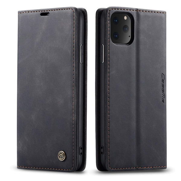 HKM-012179 Flip Phone Case for iPhone Models with PU and TPU Material
