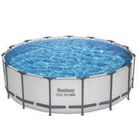 HKM-012179 Steel Frame Above Ground Swimming Pool 4.57m x 1.22m Family Outdoor Set