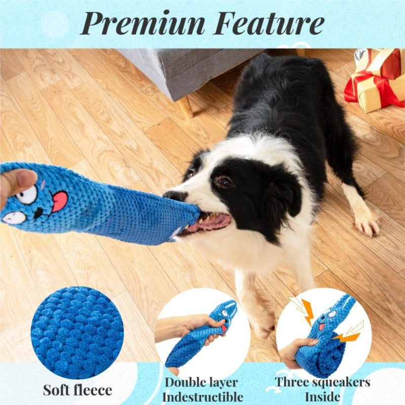HKM-0122045 Interactive Snuffle Mat Plush Dog Puzzle Toy for IQ Training and Foraging Fun