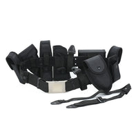 HKM-012371 Multi-Function Tactical Belt with 8 Accessories for Outdoor Use