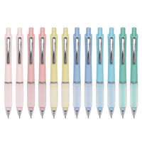 HKM-012435 Candy-Coloured Plastic Ballpoint Pen Set for Gifts