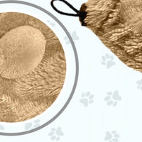 HKM-0125373 Adjustable Winter Pet Hat with Plush Fur Ball - Double-Sided Cotton Velvet, Available in Purple and Dark Khaki