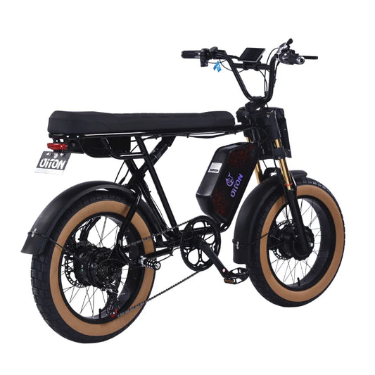 HKM-012627 Dual Motor 48V 750W Electric Bike with Hydraulic Disc Brakes and Removable Lithium Battery