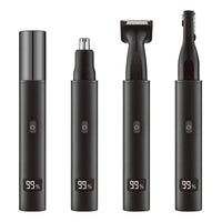 HKM-012627 Rechargeable 3-in-1 Hair Razor, Beard Shaver, and Nose Trimmer for Men