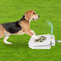 HKM-0126397 Step-On Activated Outdoor Dog Water Fountain with Interactive Paw Pedal Valve