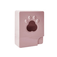 HKM-0126525 Portable Mini Pet Feeder for Dogs - Light Gray, Light Blue, Pink, Compact Size 35mm x 95mm x 78mm