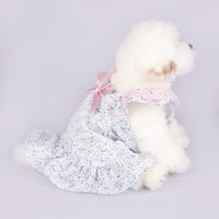 HKM-0126909 Floral Dog Suspender Skirt for Female Pets, Available in Multiple Sizes