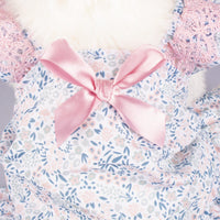 HKM-0126909 Floral Dog Suspender Skirt for Female Pets, Available in Multiple Sizes