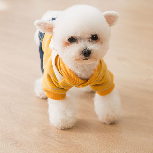 HKM-0128701 Cozy Cotton Dog Apparel for Autumn and Winter Seasons