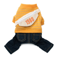 HKM-0128701 Cozy Cotton Dog Apparel for Autumn and Winter Seasons