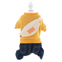 HKM-0128701 Cozy Cotton Dog Apparel for Autumn and Winter Seasons