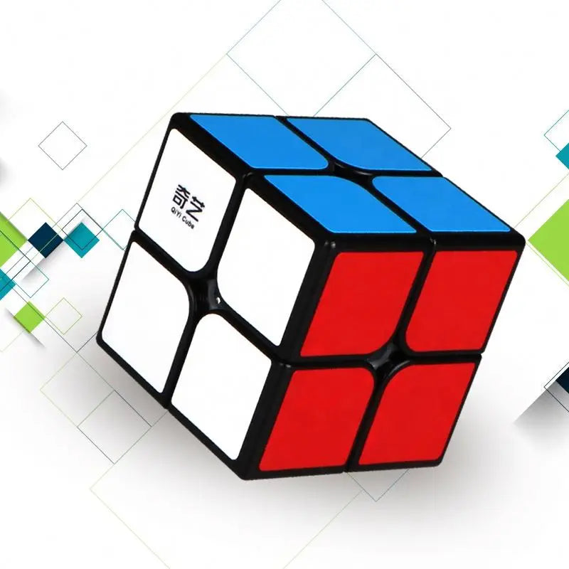 HKM-012883 Smooth 2x2 Magic Cube Puzzle for Kids - Educational Toy, Ideal for Ages 2-4