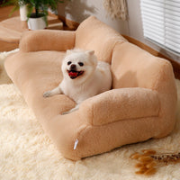 HKM-0129597 Cozy Plush Winter Cat Nest Sofa Bed in Various Colors
