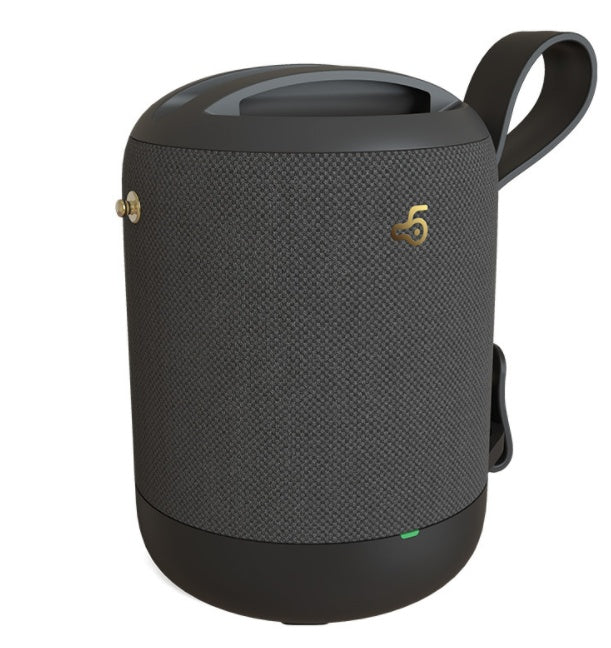 HKM-013011 Compact Wireless Bluetooth Speaker with 8-Hour Playtime, Waterproof, and Built-in Microphone - USB Rechargeable