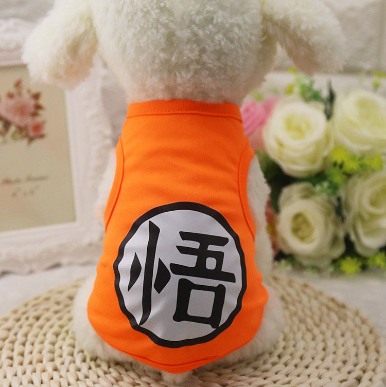 HKM-0130493 Summer Cotton Pet Vest for Small Puppies - Breathable and Comfortable Apparel