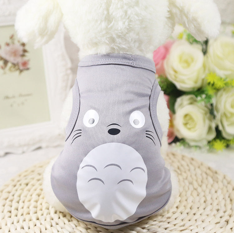 HKM-0130493 Summer Cotton Pet Vest for Small Puppies - Breathable and Comfortable Apparel