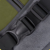 HKM-0130749 Thick Cotton Dog Coat for Medium and Large Dogs - Warm Army Green and Black Options