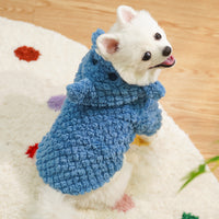 HKM-0131389 Shark Transformation Plush Pet Jacket for Dogs and Cats, Polyester, Multiple Sizes Available