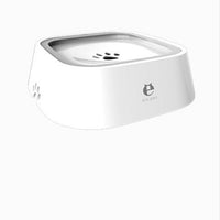 HKM-0132285 1.5L Floating Pet Water Bowl with Anti-Overflow Slow Feeder Design - Perfect for Cats and Dogs