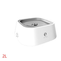 HKM-0132285 1.5L Floating Pet Water Bowl with Anti-Overflow Slow Feeder Design - Perfect for Cats and Dogs