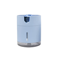 HKM-013331 Creative Mini Water Drop Humidifier with Night Light, 1L Capacity, Ultrasonic, 2-8 Hour Timer, Quiet Operation, Multiple Colors