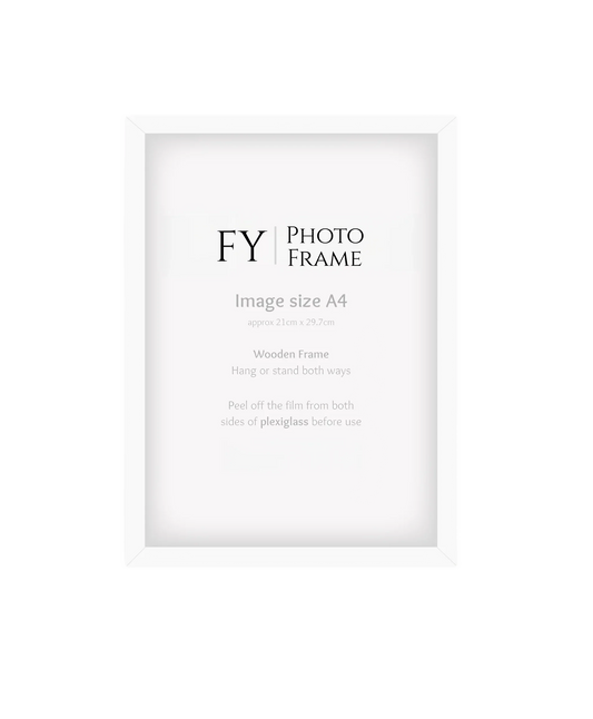 HKM-013331 Nordic Style A3 Photo Frame Kit - A4 Picture Frame for Wall Decoration with Optional Mat