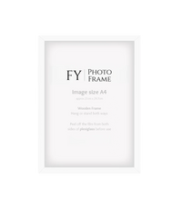 HKM-013331 Nordic Style A3 Photo Frame Kit - A4 Picture Frame for Wall Decoration with Optional Mat