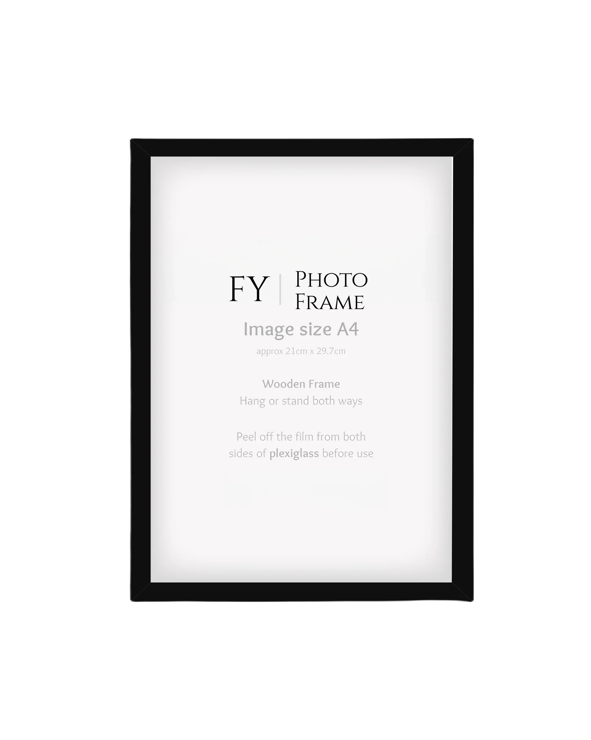HKM-013331 Nordic Style A3 Photo Frame Kit - A4 Picture Frame for Wall Decoration with Optional Mat