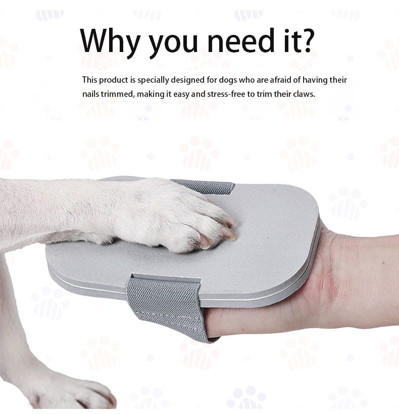 HKM-0133565 Detachable Dog Nail File and Grooming Tool for Cats and Dogs, EVA/Polyester Material